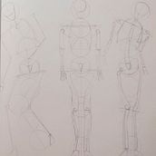 Mi Proyecto del curso: Dibujo anatómico para principiantes. Drawing project by Ehecátl Sauxcóatl - 12.07.2020