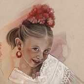 Mi proyecto del curso: Retrato ilustrado con Procreate.  project by Juan María Vargas - 12.02.2020