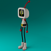 Mi Proyecto del curso: Introducción al diseño y modelado 3D con Blender. 3D Character Design project by nolber0703 - 12.02.2020