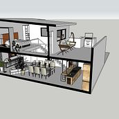 Estudio Layout (Proyecto personal) . % Alejandro Novoa Valle tarafından hazırlanan İç Mimarlık projesi - 10.20.2020