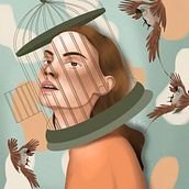 Mi Proyecto del curso: Técnicas digitales de retrato ilustrado. Un proyecto de Bellas Artes, Dibujo, Dibujo de Retrato, Dibujo digital e Ilustración tradicional de Andrés Caro - 03.12.2020
