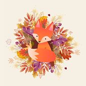 Autumn Leaf Collection. Un progetto di Pattern design di Aileen Velis - 03.12.2020