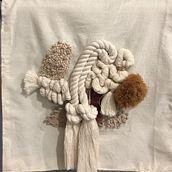 Mi Proyecto del curso: Creación de tapices bordados. Un proyecto de Artesanía, Bordado, Costura y Tejido de johanan08c - 04.12.2020