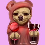 Pet Portraits. Traditional illustration, and Digital Painting project by PH Mendes - 12.04.2020
