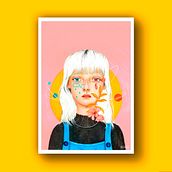 Mi dualidad. Ein Projekt aus dem Bereich Bildende Künste, Traditionelle Illustration und Malerei von Sandra Fernández Dorado - 04.12.2020