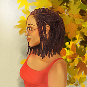 My project in Digital Fantasy Portraits with Photoshop course. Digital Painting project by Inna Alexandra - 12.04.2020