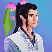 Mi Proyecto del curso: Retratos digitales de fantasía con Photoshop Ein Projekt aus dem Bereich Porträtzeichnung und Digitale Zeichnung von heydi1605 - 04.12.2020