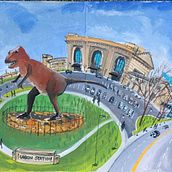 My project in Pictorial Sketchbook with Gouache course. Gouache Painting project by Peggy Ms - 12.22.2020