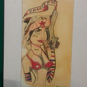 Tattoo for Beginners course Peter Pan and Flower and pluto as a puppy. 2D Animation project by joe kane - 12.05.2020