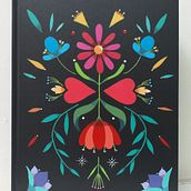 My project in Introduction to Floral Illustration with Acrylic course. Traditional illustration project by CALLOT Sarah - 12.05.2020
