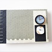 Bookbinding - Coptic Stitching - My first Journal. Bookbinding project by Sonya Girodon - 12.05.2020