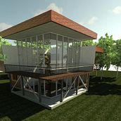 Mi Proyecto del curso: Diseño y modelado arquitectónico 3D con Revit. Un projet de 3D, Architecture , et Architecture numérique de Demian Plascencia López - 06.12.2020