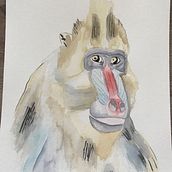 Mi proyecto final de curso! fue mi primer contacto con la acuarela. aprendí mucho en especial de los errores donde pueden surgir cosas especiales. Muchas gracias Ana.. Traditional illustration project by Daniela López - 12.05.2020