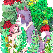 Mi Proyecto del curso: Animalario botánico: acuarela, tinta y grafito. Un progetto di Illustrazione tradizionale, Illustrazione botanica e Illustrazione con inchiostro di Danii Vaca - 05.06.2020