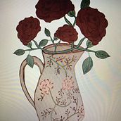 Tarjeta de visita De la Rosa Boutique, Elviria, Marbella 2020. Fine Arts, Sketching, Collage, Pencil Drawing, Digital Drawing, Art Direction, Poster Design & Interior Design project by David López Sevillano - 06.01.2020