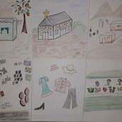 Staying in Eswatini. Artistic Drawing project by Catharine Sander - 12.05.2020