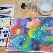 Mi Proyecto del curso: Técnicas modernas de acuarela. Watercolor Painting project by Mayra Pfaffenzeller - 12.05.2020