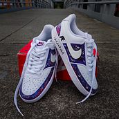 Mi Proyecto del curso: Restauración y personalización de sneakers. Street Art project by Brandon Romero - 12.06.2020