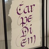 Mi Proyecto del curso: Introducción a la caligrafía itálica. Un proyecto de Caligrafía de Isabel Arranz - 06.12.2020