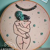 Mi Proyecto del curso: Técnicas de bordado para crear peinados con volumen. Costura projeto de miss_mamimamis - 08.12.2020
