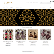 Olivia Artesanal - Mi Proyecto del curso: Creación de una tienda online en WordPress. Arts, and Crafts project by Natalia Gómez - 12.13.2020