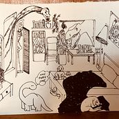 My project in The Art of Sketching: Transform Your Doodles into Art course. Artistic Drawing project by meetali_meshram - 12.07.2020