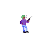My project in Introduction to Character Design in Pixel Art course. Pixel Art project by nahrue - 12.07.2020