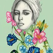 My grey garden in middle of spring. Pencil Drawing, Artistic Drawing, Portrait Drawing, and Watercolor Painting project by Valentina Osman - 12.08.2020