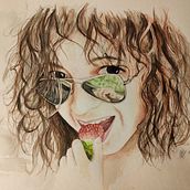 Mi Proyecto del curso: Retrato en acuarela a partir de una fotografía. Drawing, Pencil Drawing, Figure Drawing, Artistic Drawing, Portrait Drawing, Realistic Drawing, Painting, and Watercolor Painting project by e.enriqueh - 12.08.2020