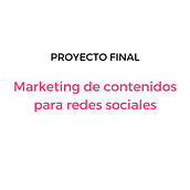 Mi Proyecto del curso: Marketing de contenidos para redes sociales. Marketing, Digital Marketing, Content Marketing, Facebook Marketing, YouTube Marketing & Instagram Marketing project by Sofia Valeria Salazar Peña - 12.07.2020
