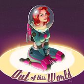 Space Girls . % Mauricio Morali tarafından hazırlanan Karakter Tasarımı, Dijital İllüstrasyon, Ve Dijital Çizim projesi - 08.09.2020