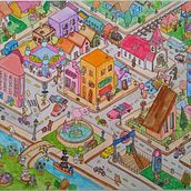 Meu projeto do curso: A arte de desenhar: transforme seus rabiscos em arte Ein Projekt aus dem Bereich Zeichnung von Natali Stahlke - 28.01.2021
