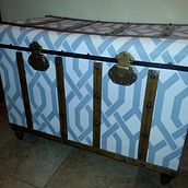 Restauración baúl Ein Projekt aus dem Bereich Möbeldesign und - bau von Silvia Lorenzo lucia - 08.05.2017