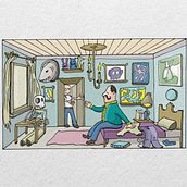 Course with Mattias Adolfsson . Drawing, and Sketchbook project by Florent Floskape - 12.08.2020
