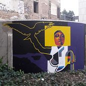 Realización de mural personal . Painting project by Alba Ferrández - 01.16.2019