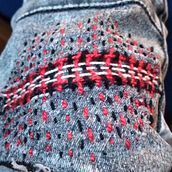 Mi Proyecto del curso: Bordado: reparación de prendas Ein Projekt aus dem Bereich Stickerei, Nähen, DIY, Upc, cling und Textildesign von Eugenia Andrea Sepúlveda Díaz - 08.12.2020