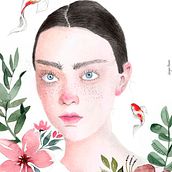 Mi Proyecto del curso: Retrato ilustrado en acuarela. Un progetto di Pittura ad acquerello di Sergio Osorio - 16.12.2020