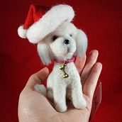 Perritos navideños. Art To, s, Arts, and Crafts project by Gabriela Vargas Bedoya - 12.09.2020