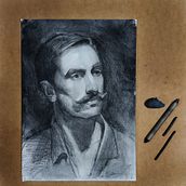 Meu projeto do curso: Retrato realista com carvão vegetal Ein Projekt aus dem Bereich Porträtzeichnung von joanaalarcao1997 - 09.12.2020