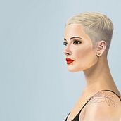Halsey. Digital Illustration project by Janice Cumberlidge - 12.07.2020