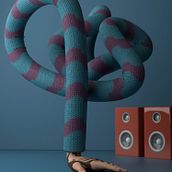 Mi Proyecto del curso: Arte abstracto en 3D. Un progetto di 3D di isai_rivera_1 - 09.12.2020