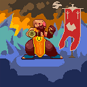 Introducción al diseño de personajes en pixel art - Proyecto Final. Un projet de Illustration traditionnelle, Illustration numérique, Pixel art , et Jeux vidéo de Alberto Bueno Cruz - 10.12.2020