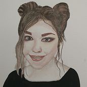 Mi Proyecto del curso: Retrato en acuarela a partir de una fotografía. Fine Arts project by anykary.km - 12.10.2020