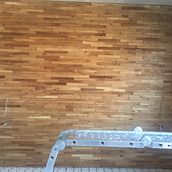 Parquet Wall. Interior Decoration & Interior Design project by Sanda Pop - 12.10.2020