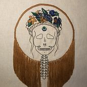 Broderie sur caneva/Embrodery. Een project van Retailontwerp, Borduurwerk y  Modeontwerp van Tisanne Atomique - 11.12.2020