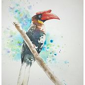 My project in Artistic Watercolor Techniques for Illustrating Birds course . 3D Animation project by Ternel Telesforo - 12.11.2020