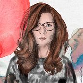 My project in Illustrated Portraits with Procreate course . % mariialatvala tarafından hazırlanan Dijital Çizim, Dijital İllüstras, Ve on projesi - 03.03.2021