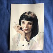 Portraits. Un progetto di Disegno di ritratti e Pittura ad acquerello di Roser Camps - 11.12.2020