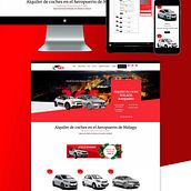 Diseño web para Alquiler de coche en aeropuerto de Málaga. Un progetto di Web development e Web design di Juan Miguel Albarracin - 11.12.2020