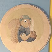 Watercolour on Wood. Watercolor Painting project by neals - 12.12.2020